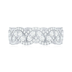 Certified Lab Diamond Vintage Inspired Wedding Ring