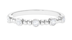 Natural Diamond Stackable Ring for Women