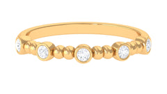 Natural Diamond Stackable Ring for Women