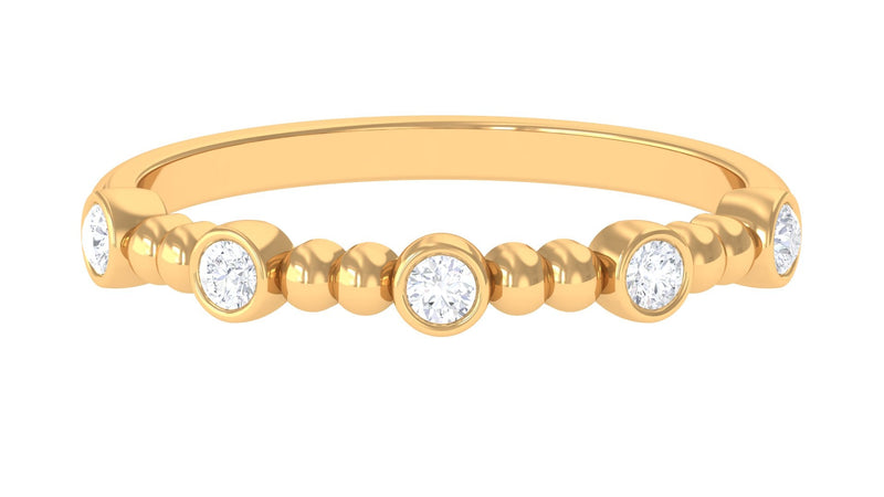Natural Diamond Stackable Ring for Women