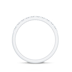 Natural Diamond Minimal Stackable Band Ring