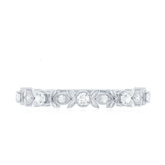 Nature Inspired Diamond Wedding Ring