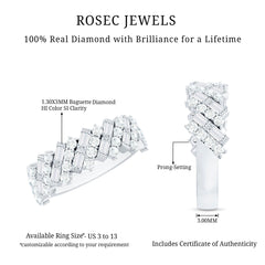 Natural Diamond Wedding Band for Women