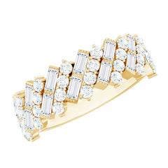 Natural Diamond Wedding Band for Women