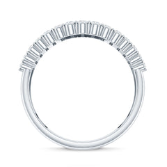 Lab Grown Diamond Statement Wedding Band for Women