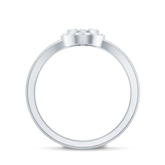 Classic Diamond Engagement Ring with Split Shank