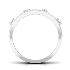 Designer Diamond Wedding Band with Certificate