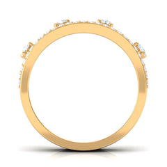 Designer Diamond Wedding Band with Certificate