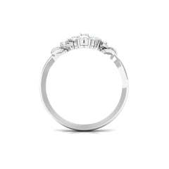 Nature Inspired Diamond Engagement Ring for Women