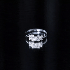 Round Cut Diamond Nature Engagement Ring