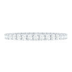 Classic Zircon Full Eternity Band Ring