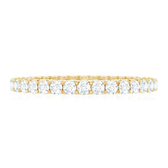 Classic Zircon Full Eternity Band Ring