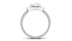 3.25 CT Classic Cubic Zirconia Engagement Ring