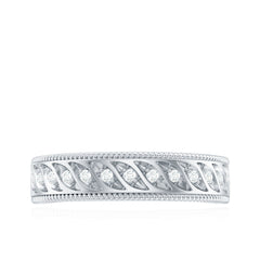 Designer Diamond Wedding Band Ring for Women
