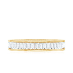 Baguette Cut Diamond Eternity Band in Channel Setting