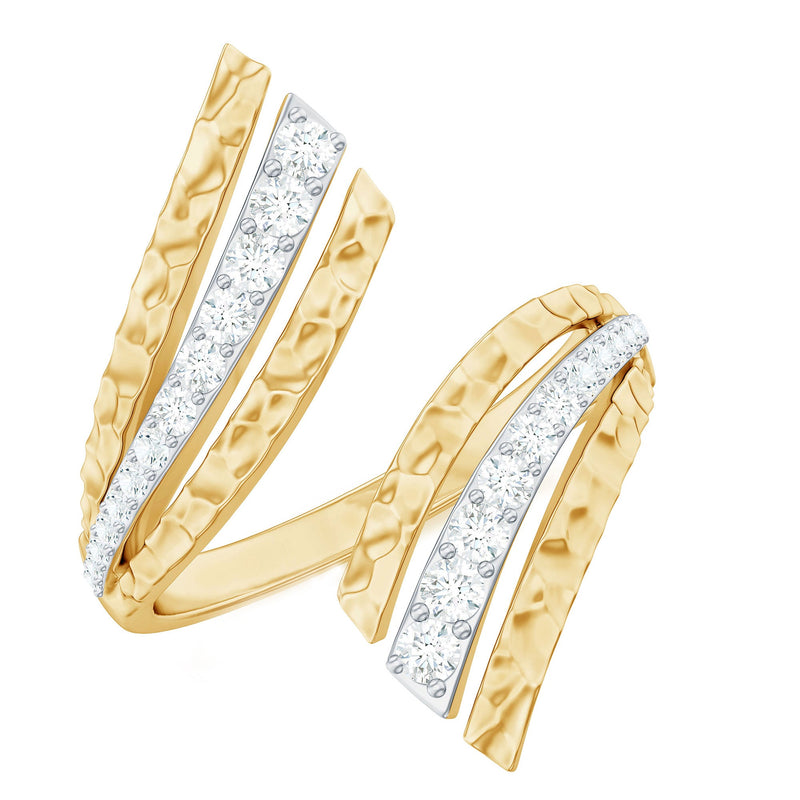 Certified Diamond Statement Ring in Prong Setting