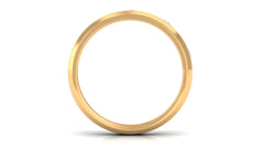 Certified Natural Diamond Mens Wedding Band