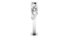 Contemporary Diamond Band Ring for Women