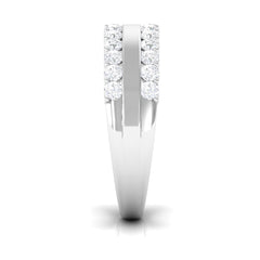Certified Real Diamond Wedding Band Ring for Women