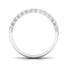 Certified Real Diamond Wedding Band Ring for Women