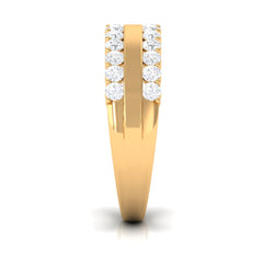 Certified Real Diamond Wedding Band Ring for Women