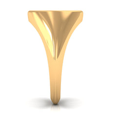 Cubic Zirconia Gemini Zodiac Signet Ring