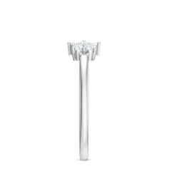 Certified Natural Diamond Cuff Ring for Women