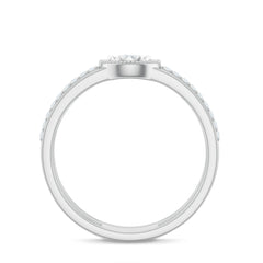 Certified Natural Diamond Engagement Ring for Women