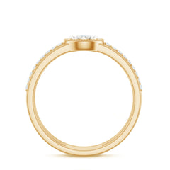 Certified Natural Diamond Engagement Ring for Women