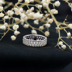 Certified Lab Grown Diamond Wedding Band For Women