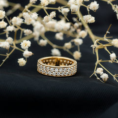 Certified Lab Grown Diamond Wedding Band For Women