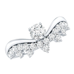 Certified Lab Grown Diamond Designer Engagement Ring