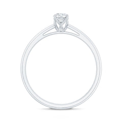 Lab Grown Diamond Solitaire Promise Ring For Women