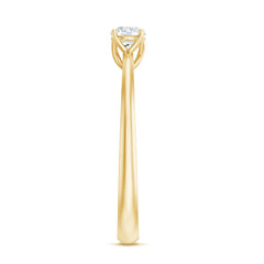 Lab Grown Diamond Solitaire Promise Ring For Women