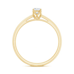 Lab Grown Diamond Solitaire Promise Ring For Women