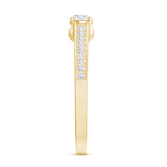 Certified Lab Grown Diamond Minimalistic Engagement Ring