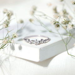 Certified Lab Grown Diamond Minimalist Promise Ring