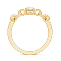 Certified 5 MM Lab Grown Diamond Promise Ring For Her