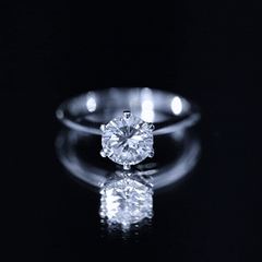 2 Carat Lab Grown Diamond Six Prongs Engagement Ring