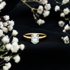 Certified 1 Carat Lab Grown Diamond Engagement Ring
