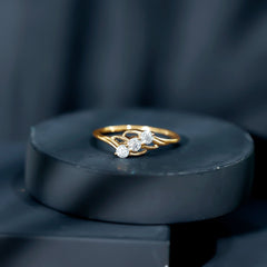 Certified Lab Grown Diamond Three Stone Proposal Ring