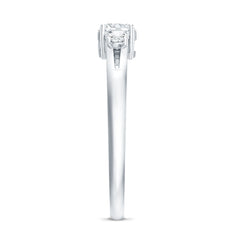 Certified Lab Created Diamond Promise Commitment Ring for Her