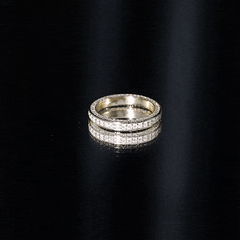 Certified Lab Created Diamond Wedding Bands for Women