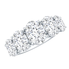Lab Grown Diamond 5 Stone Statement Ring
