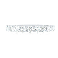 1.25 CT Zircon Half Eternity Ring