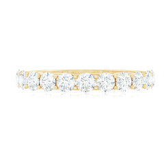 1.25 CT Zircon Half Eternity Ring