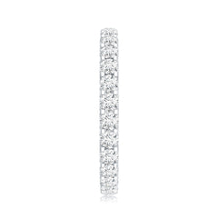 Certified Lab Created Diamond Eternity Wedding Band