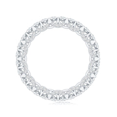 Certified Lab Created Diamond Eternity Wedding Band