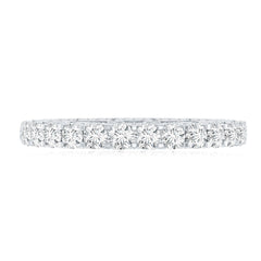 Certified Lab Created Diamond Eternity Wedding Band