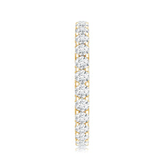 Certified Lab Created Diamond Eternity Wedding Band